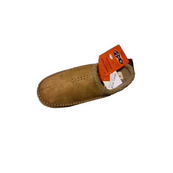 Deer stags men's 11 wide new in box Nordic slippers - Picture 3 of 5